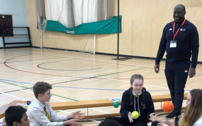 Former Olympian visits Fairfield