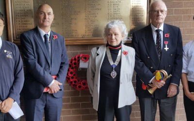 Poignant Remembrance Service at FHS