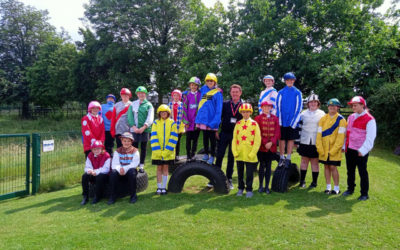 Sir AP McCoy visits Lambourn CofE Primary School