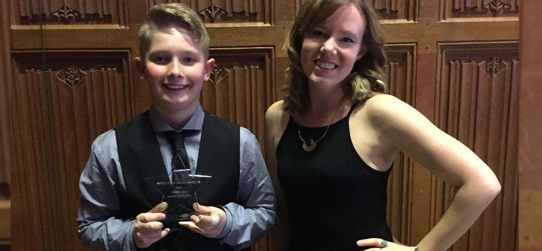 Fairfield student announced winner at Bristol Young Heroes Award