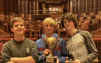 Fairfield’s talented trio triumph by bringing home Worldwise trophy