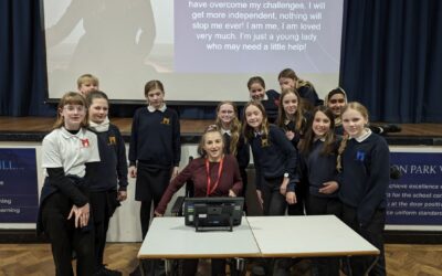 Ashton Park shines with poetry slam & receives an inspirational visitor
