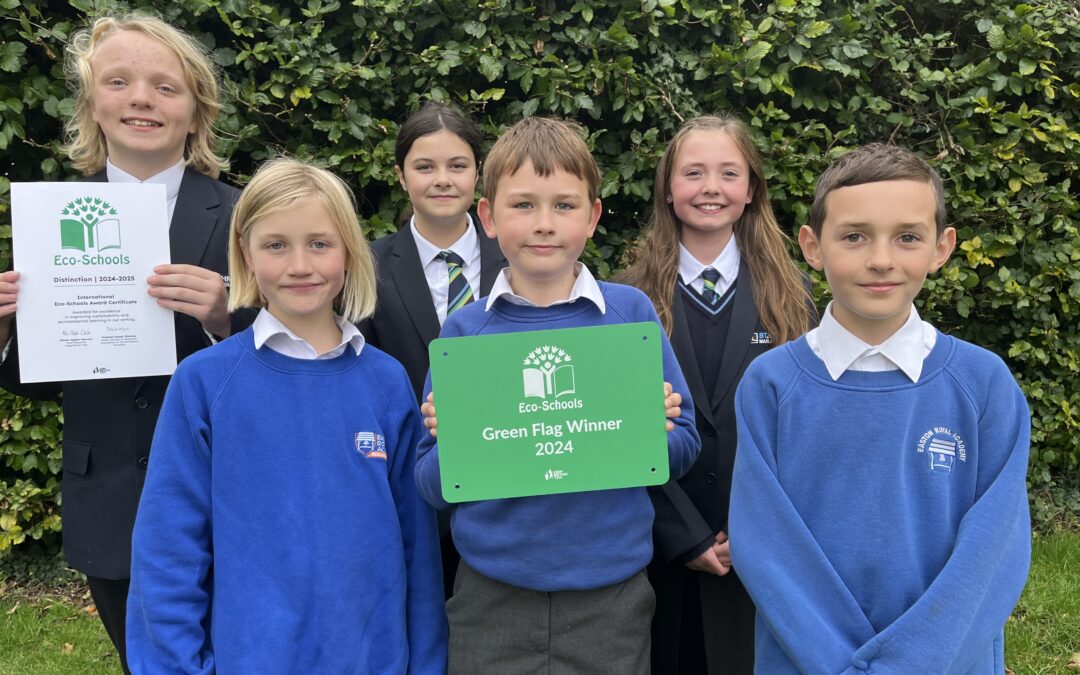 Easton Royal Academy Celebrates Eco Green Flag Award with Distinction
