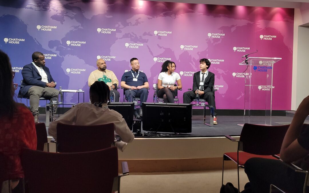 Students prove excellent ambassadors on knife crime panel discussion, as the related nationwide video ‘Theatre Boy’ is imminent