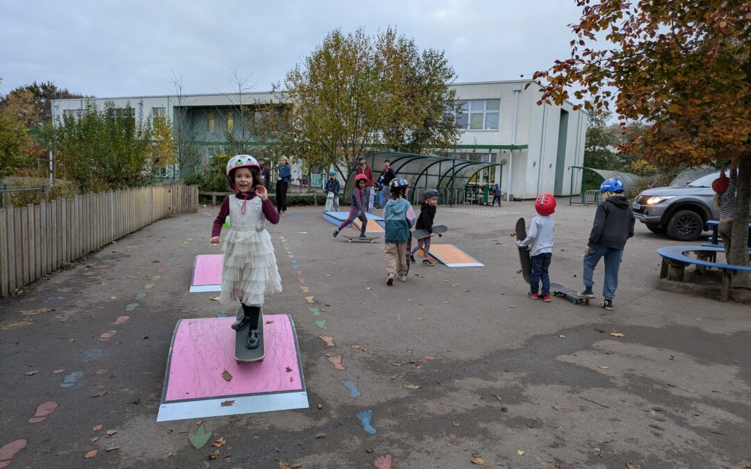 May Park Primary’s skateboarding creations turned into a reality